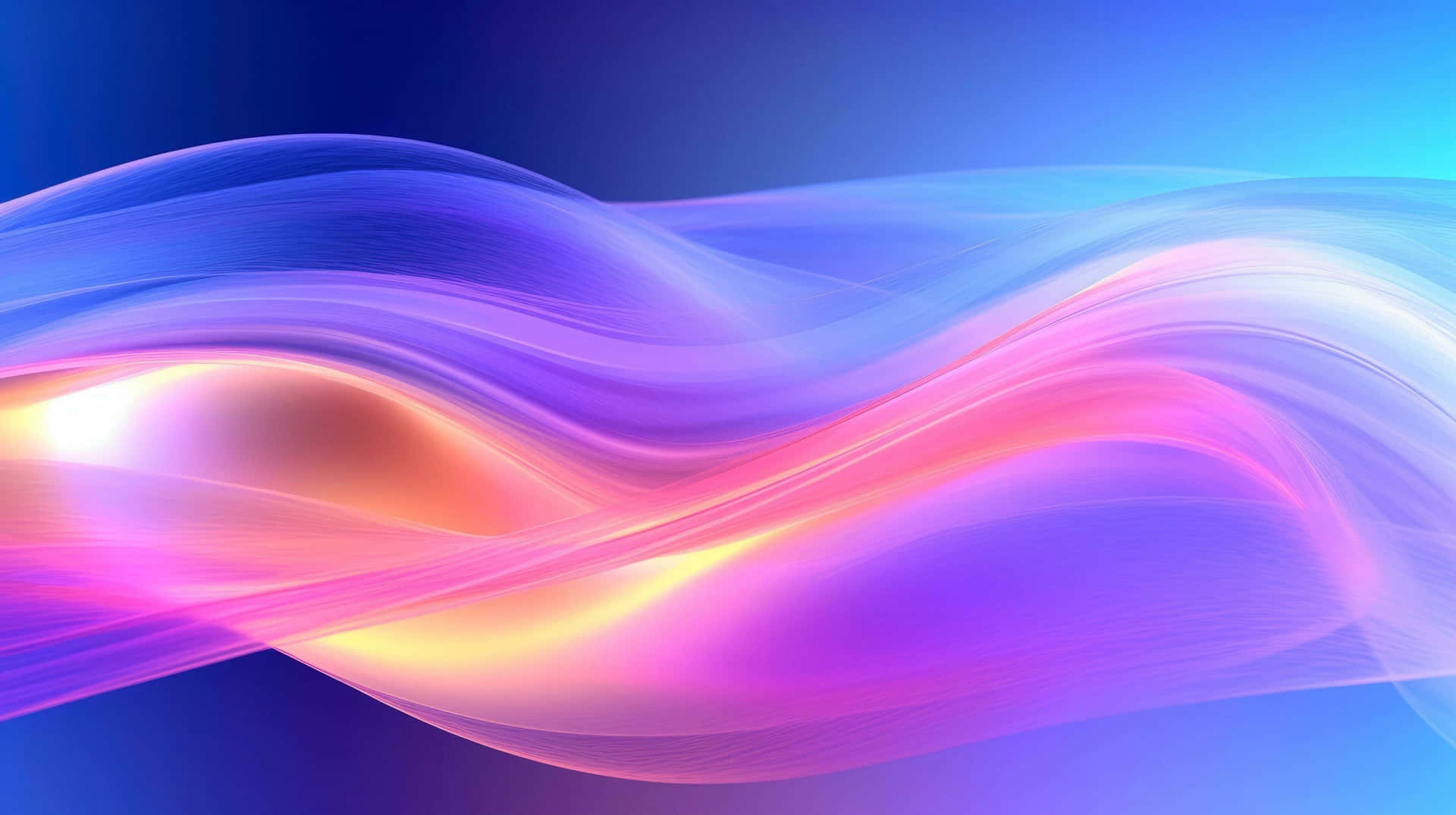 Des vagues d'énergies abstraites avec de magnifiques teintes et nuances de toutes les couleurs.